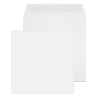 Square Wallet Gummed White 240x240 100gsm Envelopes