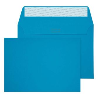Wallet Peel and Seal Caribbean Blue C6 114x162 120gsm Envelopes