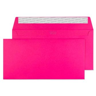 Wallet Peel and Seal Shocking Pink DL+ 114x229 120gsm Envelopes