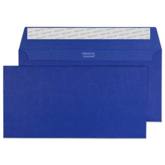 Wallet Peel and Seal Victory Blue DL+ 114x229 120gsm Envelopes