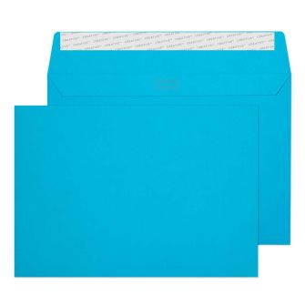 Wallet Peel and Seal Caribbean Blue C5 162x229 120gsm Envelopes