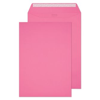 Pocket Peel and Seal Flamingo Pink C4 324x229mm 120gsm Envelopes