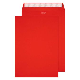 Pocket Peel and Seal Pillar Box Red C4 324x229 120gsm Envelopes