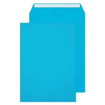 Pocket Peel and Seal Caribbean Blue C4 324x229 120gsm Pk10 Envelopes