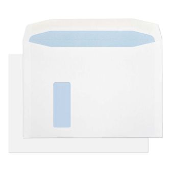 Mailer Gummed Reverse Window White C4 229x324 120gsm Envelopes