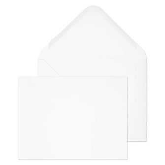 Banker Invitation Gummed White 235x311 90gsm Envelopes