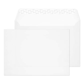 Wallet Peel and Seal Tear Resistant Translucent White C5 162x229 90gsm Envelopes