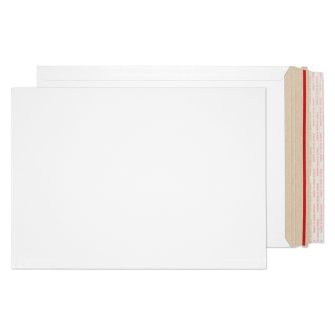 All Board Pocket Peel and Seal White Board 350GM BX100 352x250