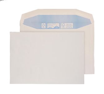 Nature First Mailer Gummed White C5+ 162x238 90gsm Envelopes