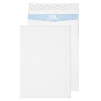 Tear Resistant Gusset Pocket Peel and Seal White 406x305x50 125gsm Envelopes