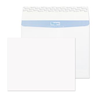 Tear Resistant Gusset Wallet Peel and Seal White C4 229x324x50 125gsm Envelopes