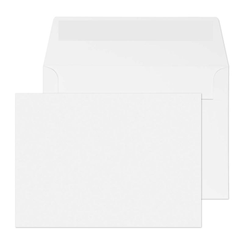 Indigo C6 114 x 162 mm White Self Seal Envelopes Pack of 50 