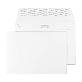 Wallet Peel and Seal Ice White C6 114x162 120gsm Envelopes