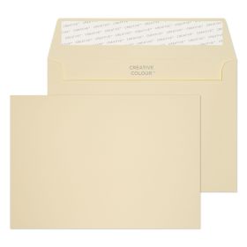 Wallet Peel and Seal Clotted Cream C6 114x162 120gsm Envelopes
