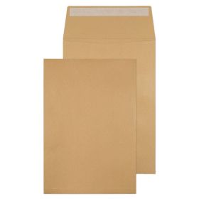 Gusset Pocket Peel and Seal Manilla C4 324x229x25 130gsm