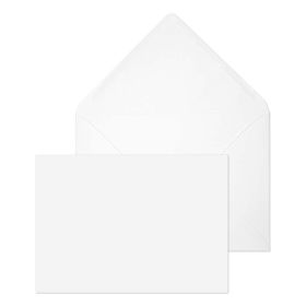 Banker Invitation Gummed White 133x185 100gsm Envelopes