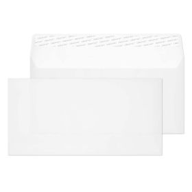 Wallet Peel and Seal Translucent White DL+ 114x229 110gsm Envelopes