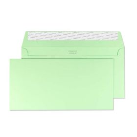 Wallet Peel and Seal Spearmint Green DL+ 114x229 120gsm Envelopes