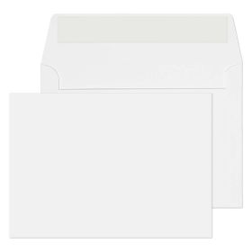 Wallet Peel and Seal White 120gsm C6 114x162 Envelopes