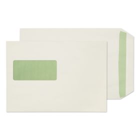 Pocket Self Seal Window Natural White C5 229x162 90gsm Envelopes