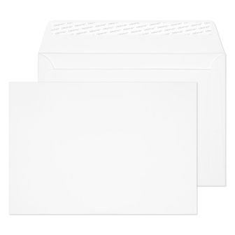 Wallet Peel and Seal White Velvet C5 162x229 140gsm Envelopes