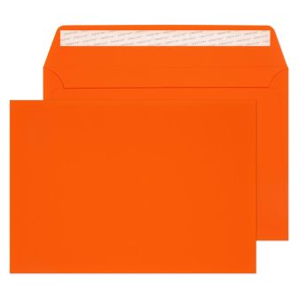 Wallet Peel and Seal Orange Velvet C5 162x229 140gsm Envelopes