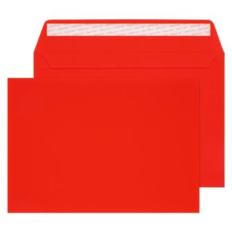 Wallet Peel and Seal Red Velvet C5 162x229 140gsm Envelopes