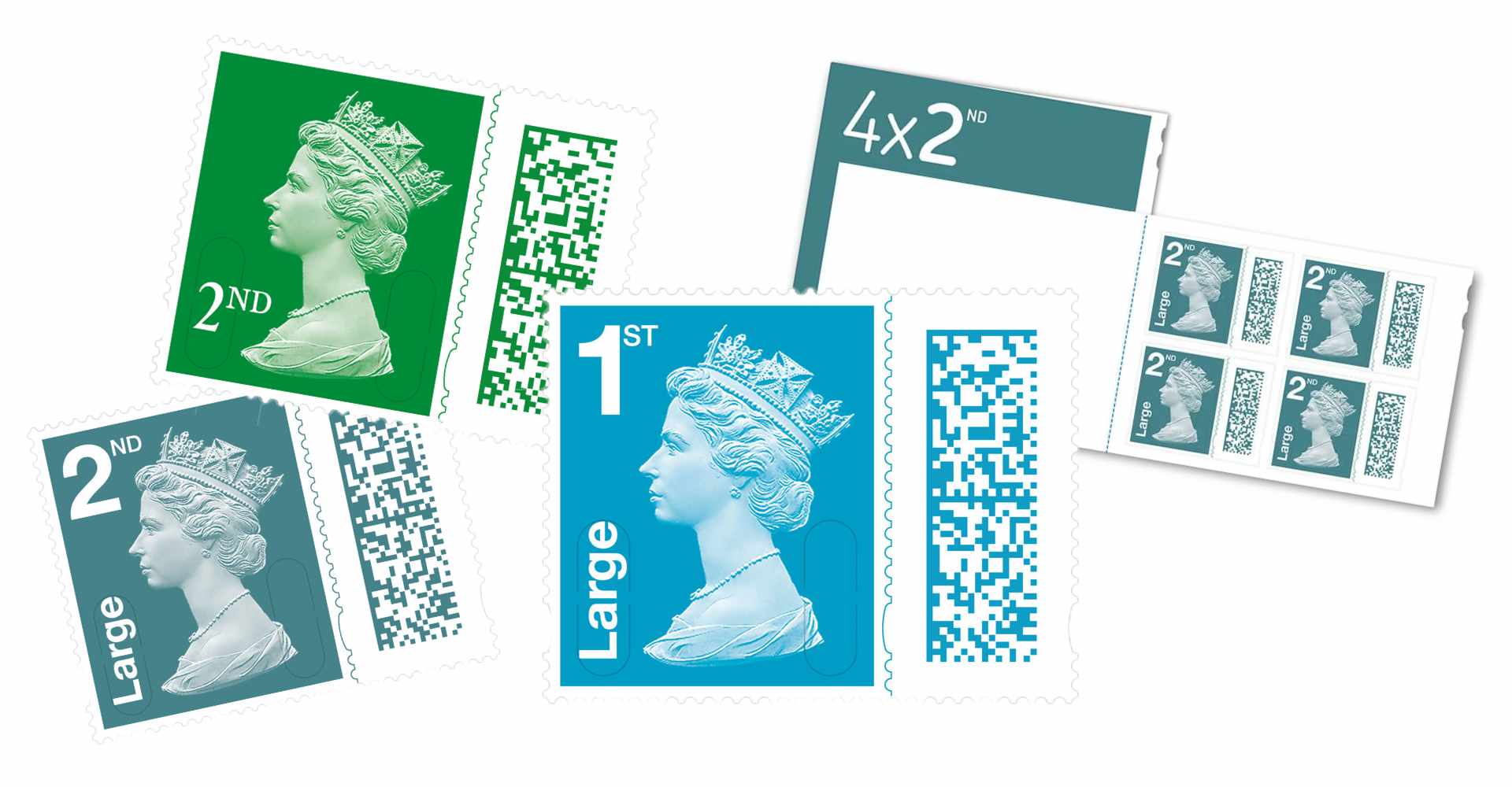 Royal Mail are reinventing stamps for the future!  (Barcoded Stamps)