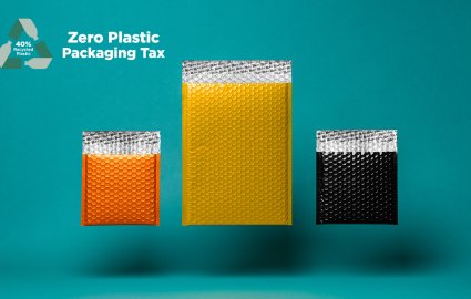40% Recycled Plastic Padded Bubble Envelopes