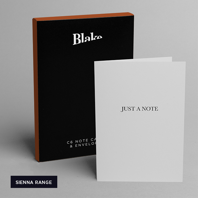 Sienna Note Card Range
